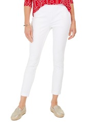 Charter Club Chelsea Twill Tummy-Control Cropped Pants, Created for Macy's
