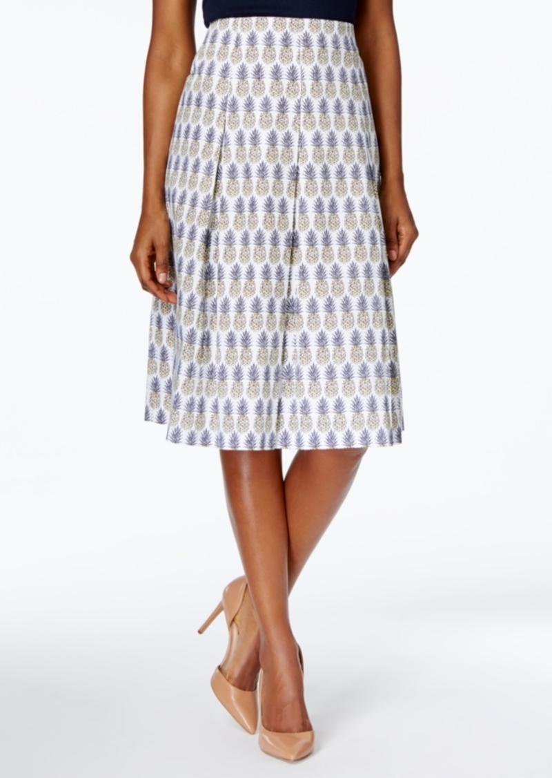 Charter Club Charter Club Cotton Print Skirt, Created for Macy's Skirts