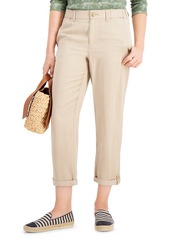 Charter Club Cropped Cuffed Pants, Created for Macy's