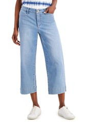 Charter Club Cropped Wide-Leg Jeans, Created for Macy's