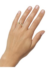 Charter Club Gold-Tone Multicolor Cubic Zirconia Band Ring, Created for Macy's - Gold