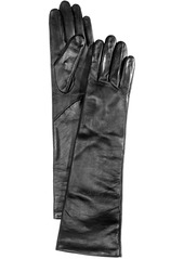 Charter Club Long Leather Tech Gloves, Created for Macy's