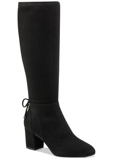 Charter Club Mayviss Pointed-Toe Dress Boots, Created for Macy's - Black Micro