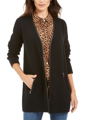 Charter Club Milano Cotton Open-Front Cardigan, Created for Macy's