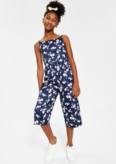 Charter Club Mommy & Me Big Girls Floral-Print Jumpsuit, Created for Macy's