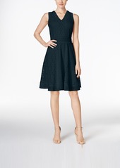 Charter Club Petite Lace Fit & Flare Dress, Created for Macy's