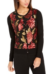 Charter Club Sequined Cardigan, Created for Macy's