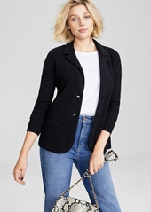 Charter Club Pure Cashmere Blazer, Created for Macy's
