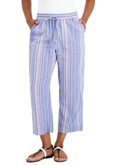 Charter Club Striped Pull-On Pants, Created for Macy's
