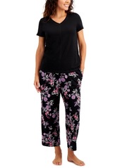 Charter Club V-neck Pajama Top, Created for Macy's