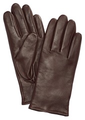 Charter Club Women's Cashmere Lined Leather Tech Gloves, Created for Macy's
