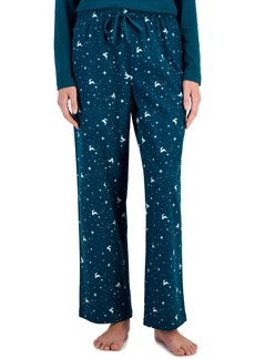 Charter Club Women's Cotton Flannel Pajama Pants, Created for Macy's