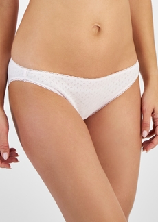 Charter Club Women's Cotton Pointelle Bikini Underwear 100181117, Created for Macy's - Baby Shower Pink