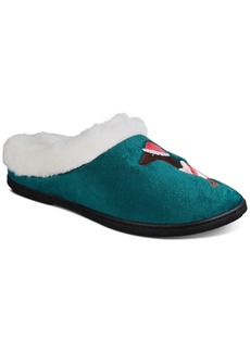 Charter Club Women's Holiday Boxed Hoodback Slippers, Created for Macy's - Dachshund