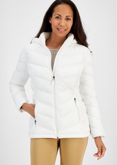 Charter Club Women's Packable Hooded Puffer Coat, Created for Macy's - Smoke Pearl