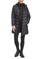 Charter Club Women's Packable Hooded Puffer Coat, Created for Macy's - Taupe