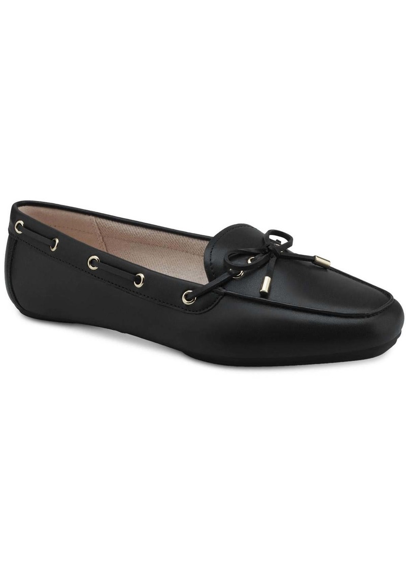 Charter Club Davinaa Womens Faux Leather Slip-On Moccasins