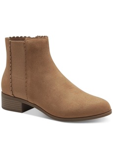 Charter Club Daxi Womens Microsuede Booties Ankle Boots