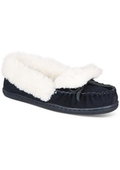 Charter Club Dorenda Womens Faux Suede Round Toe Moccasins