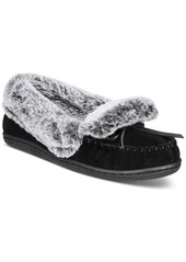 Charter Club Dorenda Womens Suede Cozy Moccasin Slippers