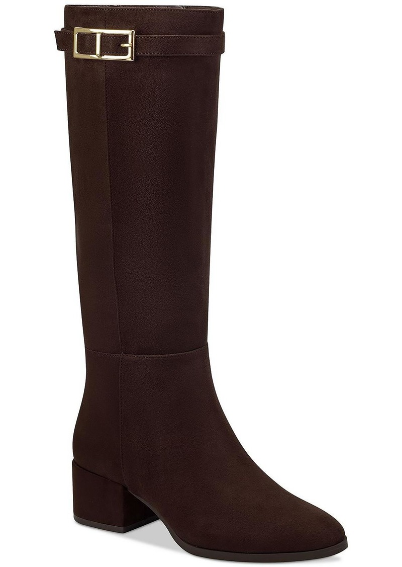 Charter Club Georgiaa Womens Faux Suede Tall Knee-High Boots