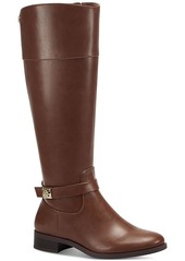 Charter Club Johannes Womens Leather Tall Knee-High Boots