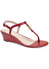 Charter Club Palerrmo Womens Thong Ankle Strap Wedge Sandals