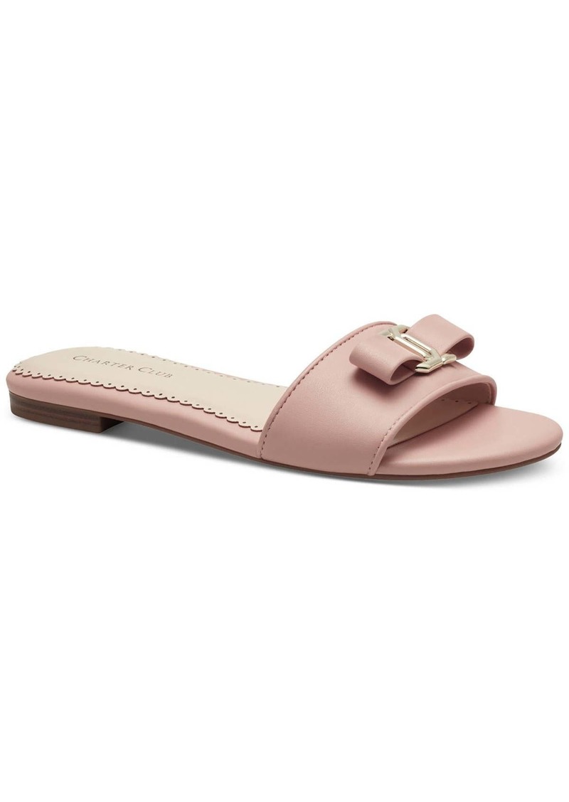 Charter Club SKYLA Womens Slip on Casual Flatform Sandals