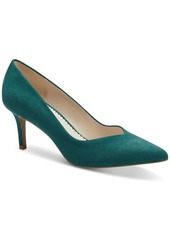 Charter Club Womens Faux Suede Pointed Toe Pumps