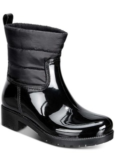 Charter Club Womens Patent Ankle Winter & Snow Boots
