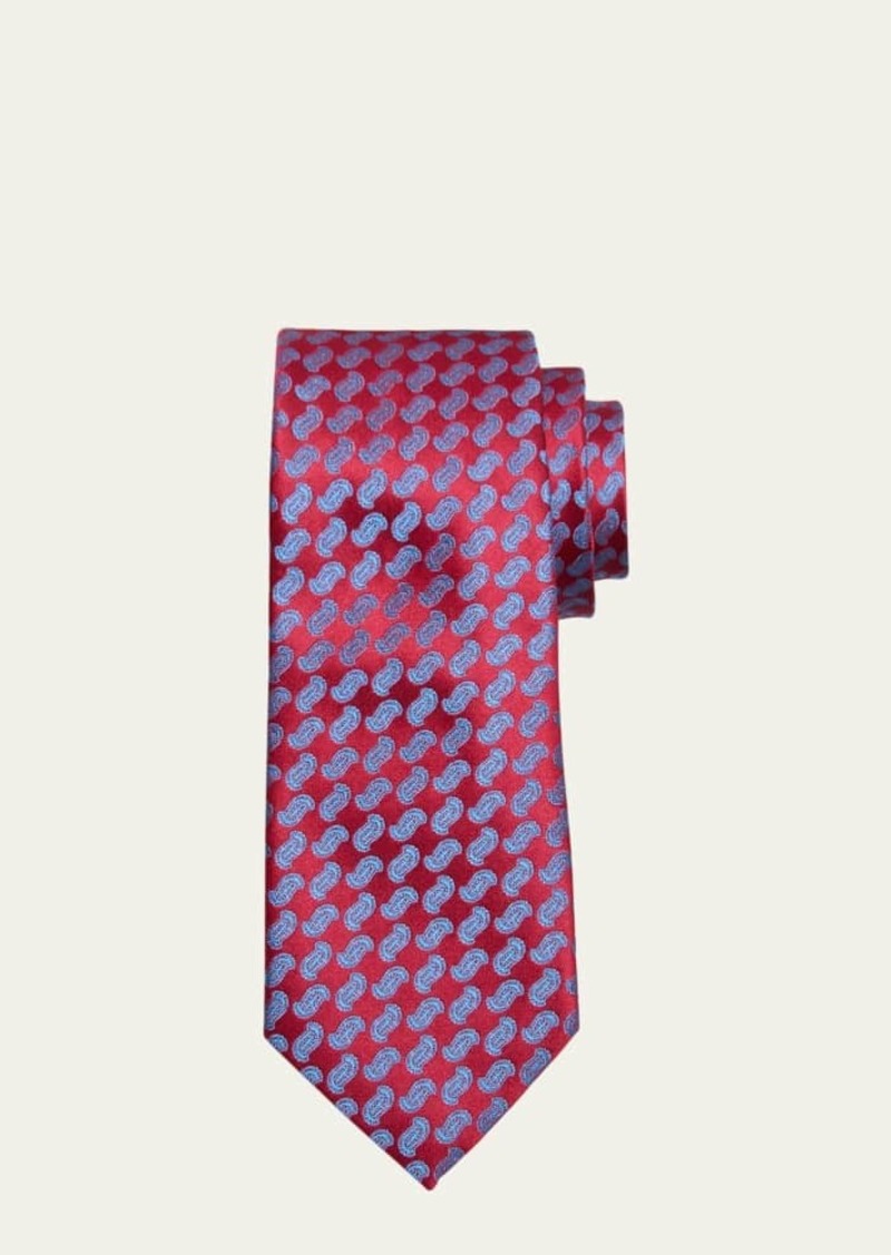 Charvet Men's Freeform Ovals Silk Tie