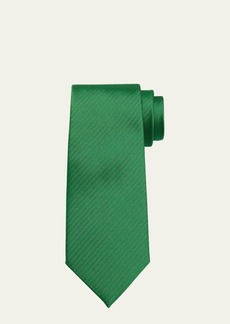Charvet Men's Herringbone Silk Tie