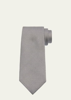 Charvet Men's Micro-Diamond Silk Tie