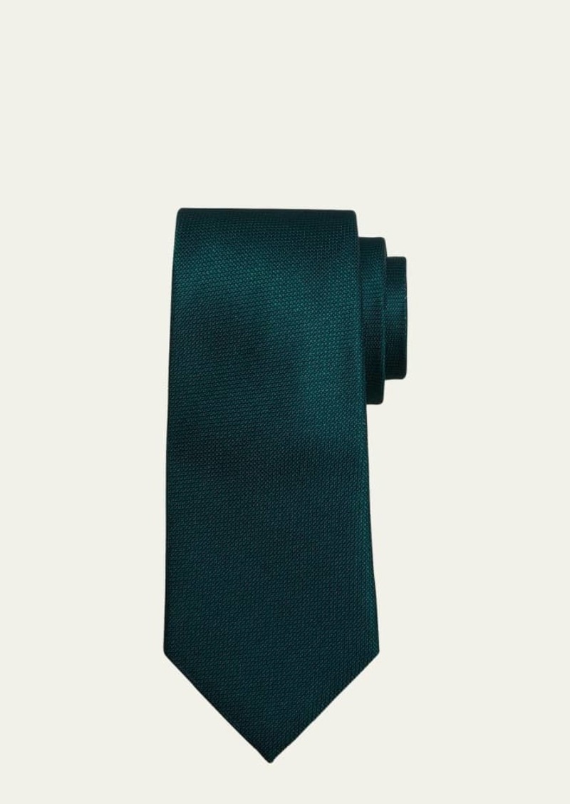 Charvet Men's Micro-Jacquard Silk Tie