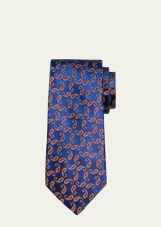 Charvet Men's Paisley Silk Tie