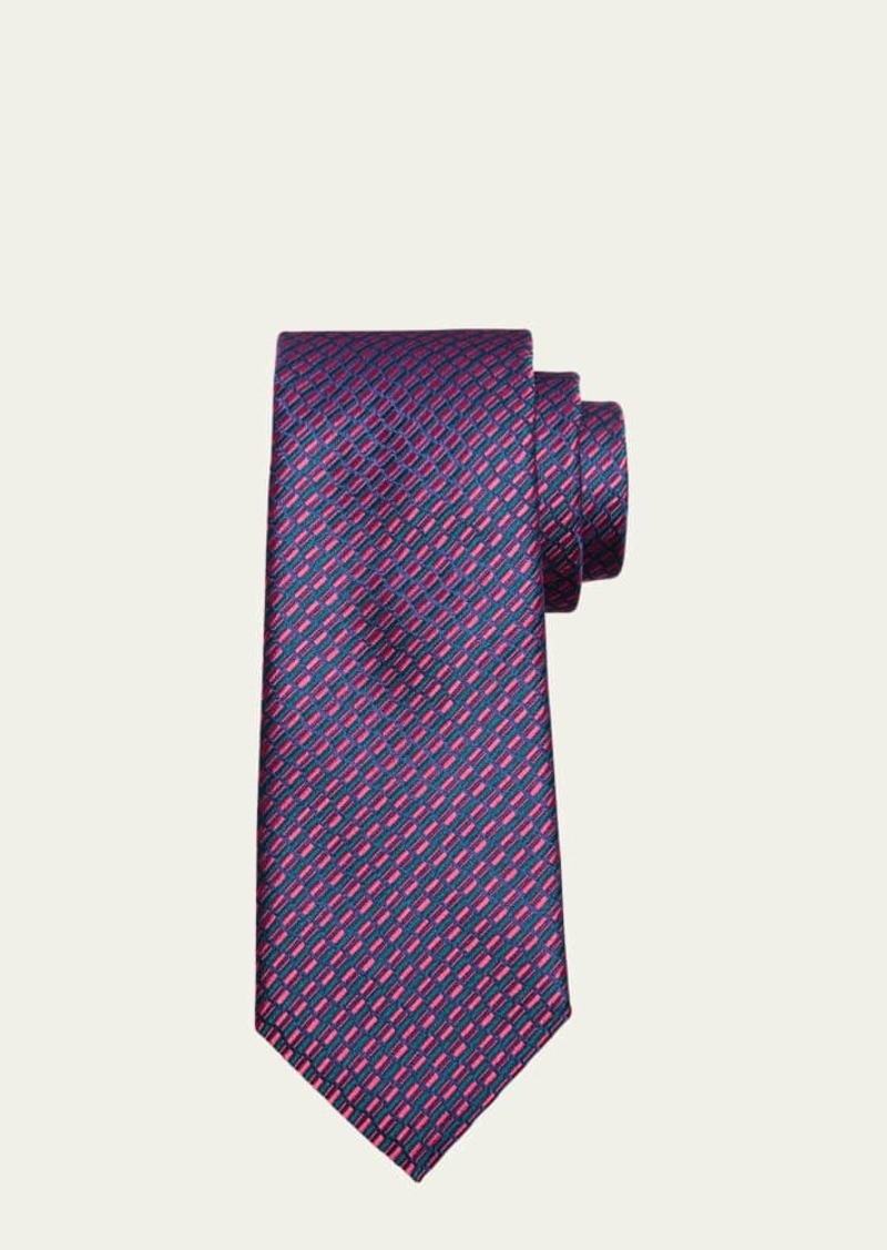Charvet Men's Silk Stripes Tie