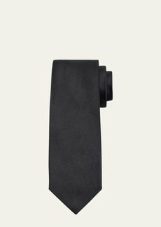 Charvet Men's Skinny Satin Silk Tie
