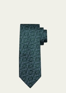 Charvet Men's Vines Silk Tie