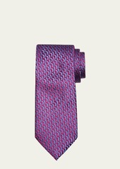 Charvet Men's Wavy Silk Tie