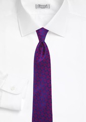 Charvet Diagonal Stripe Silk Jacquard Tie