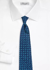 Charvet Diamond Bean Silk Jacquard Tie