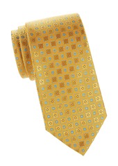 Charvet Neat Button Silk Tie