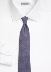 Charvet Vine Jacquard Silk Tie