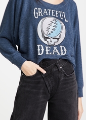 Chaser Bliss Knit Cropped Batwing Sweatshirt
