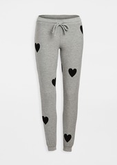 Chaser Cozy Knit Cuffed Drawstring Joggers