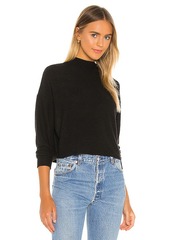 Chaser Cropped Funnel Neck Sweatshirt
