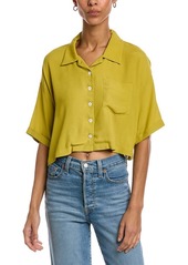 Chaser Kinney Cropped Blouse