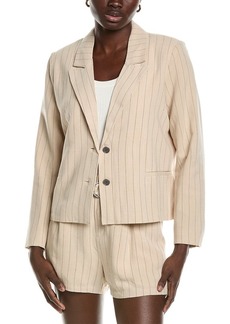 Chaser Santanaa Linen-Blend Blazer