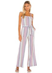 Chaser Smocked Ruffle Cami Jumpsuit