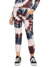 CHASER Tie Dyed French Terry Jogger Pants